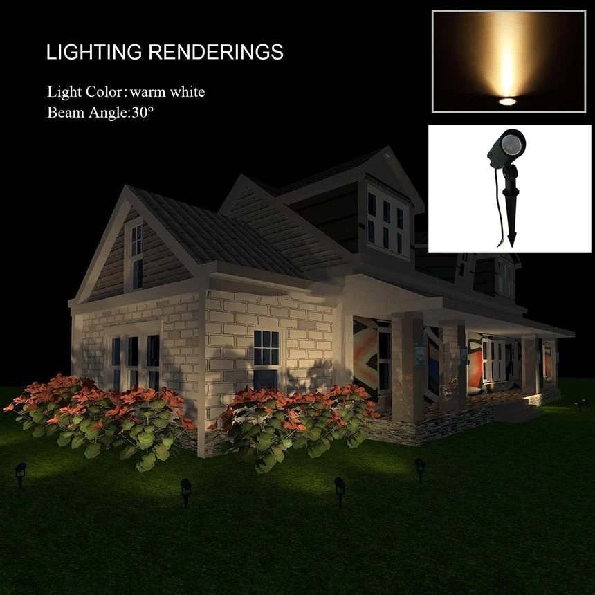 led spike light ip65